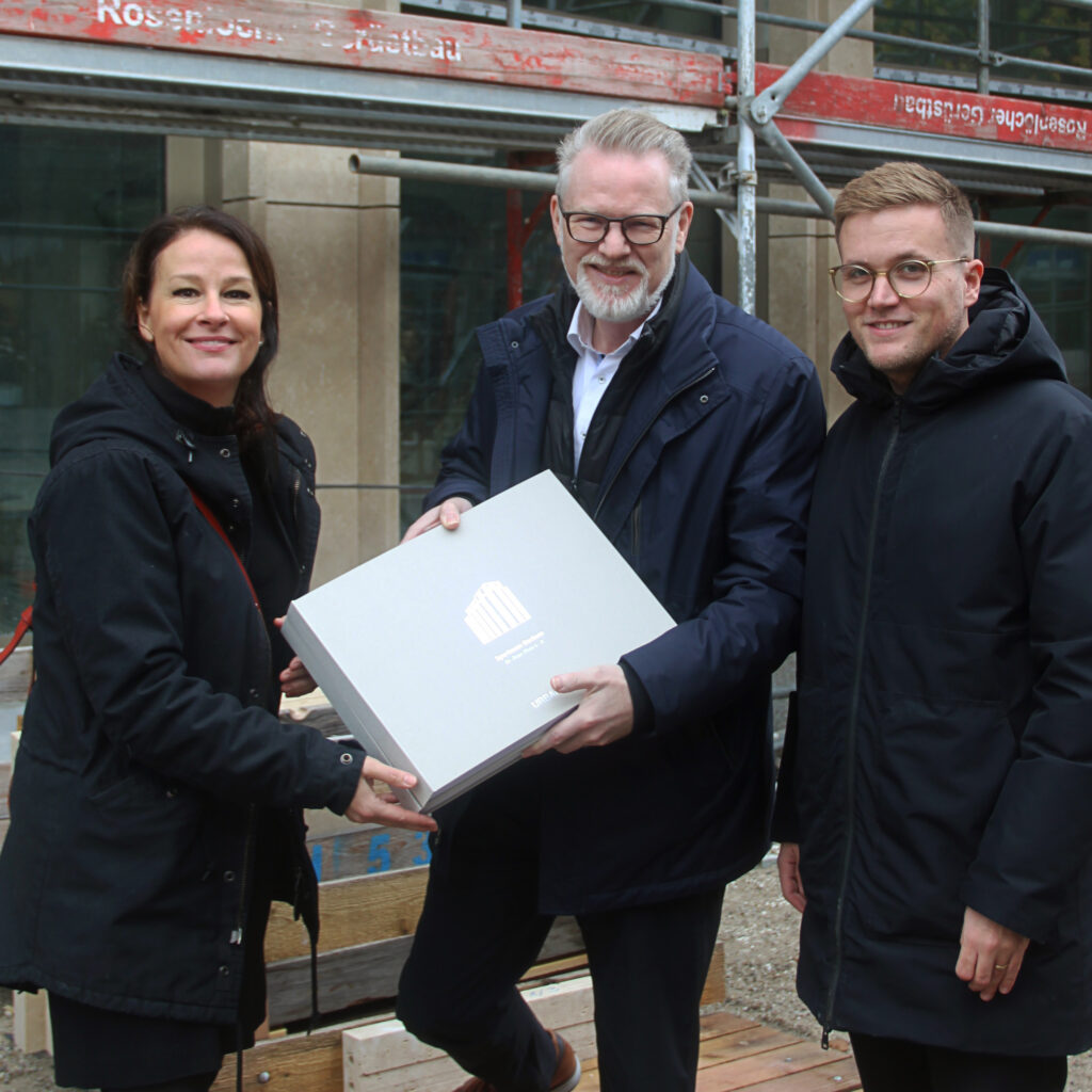 Sparkasse Bochum – Übergabe der Planungsmappen